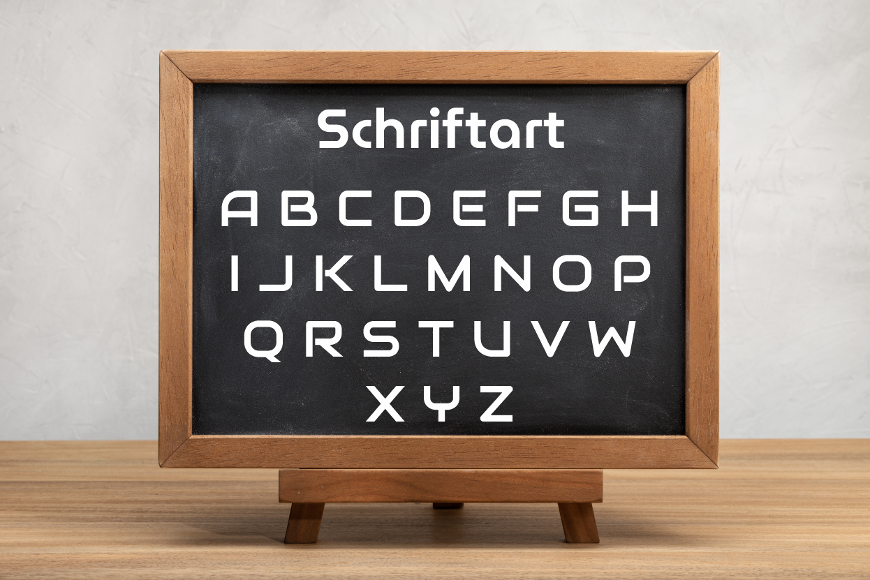Übersicht Moos Großbuchstaben A bis Z mit Füllung