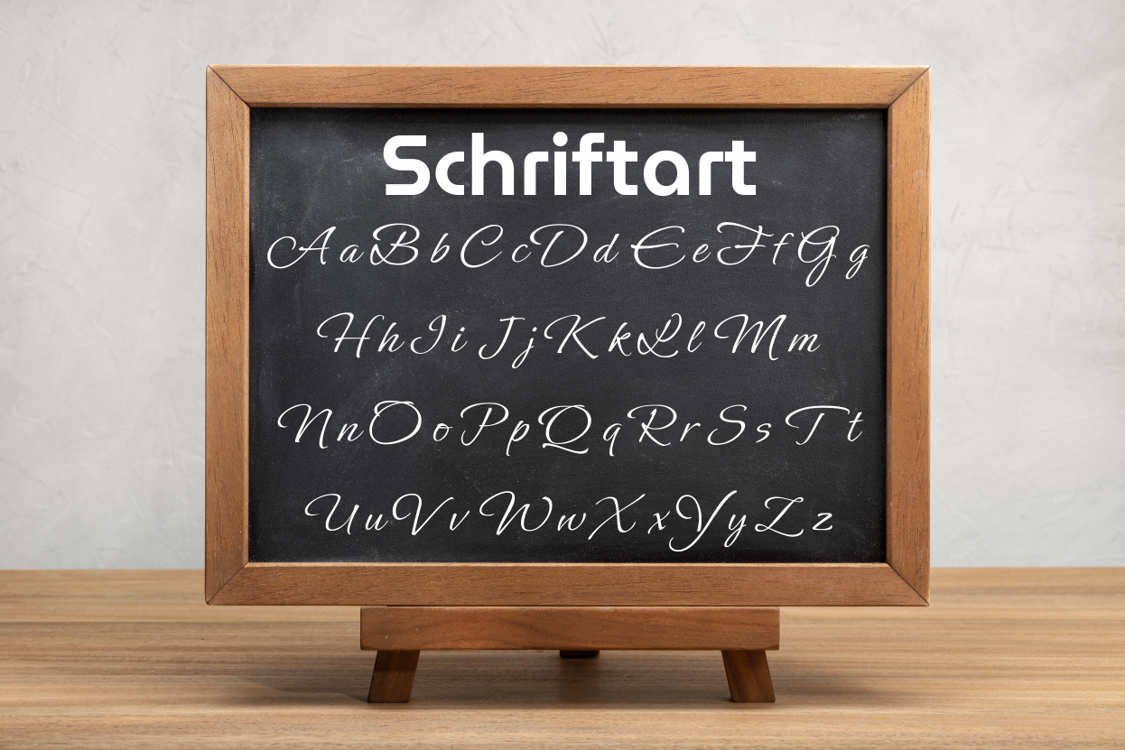 Schriftart-Übersicht für Wandtattoo Ornament mit Wunschtext – personalisiert