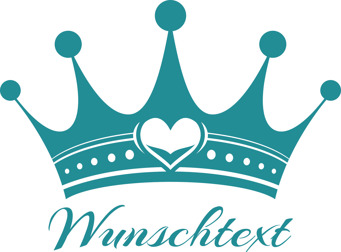 Wandtattoo Krone mit Namen – personalisiert