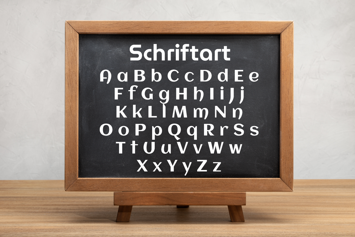 Wunschtext Aufkleber personalisiert – Schrift 8 – Folienaufkleber aus Vinylfolie mit Luftkanal-Technologie, Produktbild 3