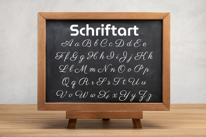 Wunschtext Aufkleber personalisiert – Schrift 18 – Folienaufkleber aus Vinylfolie mit Luftkanal-Technologie, Produktbild 3