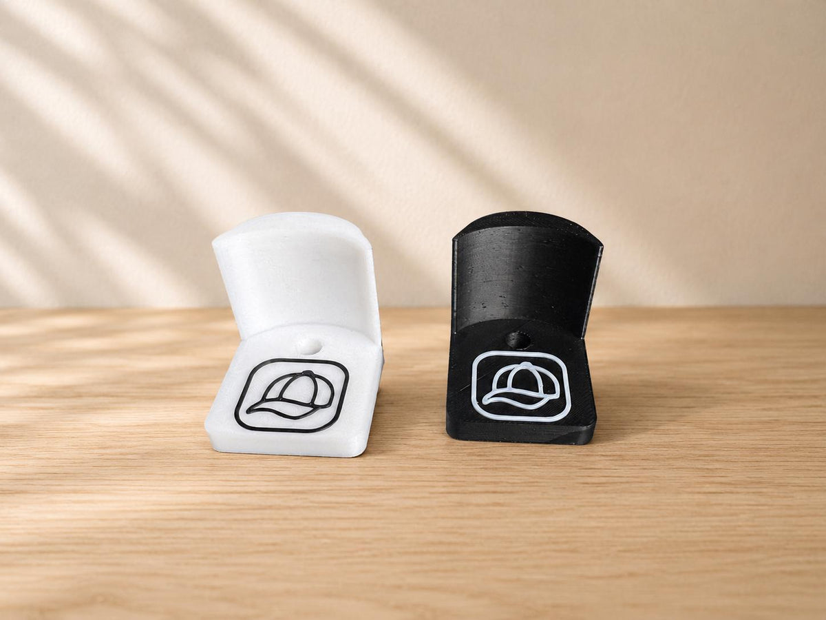3D Kappenhalter für Caps zur Wandmontage – Produktansicht